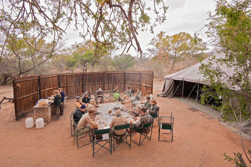 Life at one of the EcoTraining Camps